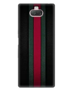 Чехол для Sony Xperia 10 с картинкой «Gucci — неоновая линия»