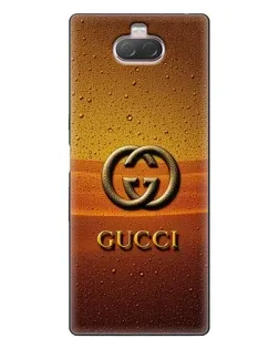 Чехол для Sony Xperia 10 с картинкой «Gucci — солнечный градиент» Чехол для Sony Xperia 10 с картинкой «Gucci — солнечный градиент»