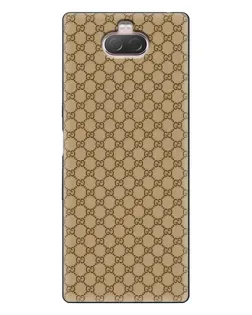 Чехол для Sony Xperia 10 с картинкой «Gucci — классический беж» Чехол для Sony Xperia 10 с картинкой «Gucci — классический беж»