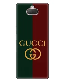 Чехол для Sony Xperia 10 с картинкой «Gucci — темно-зеленый градиент» Чехол для Sony Xperia 10 с картинкой «Gucci — темно-зеленый градиент»