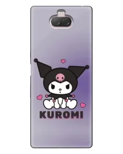 Чехол для Sony Xperia 10 с картинкой «Kuromi — фиолетовый арт» Чехол для Sony Xperia 10 с картинкой «Kuromi — фиолетовый арт»