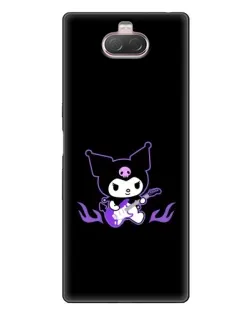 Чехол для Sony Xperia 10 с картинкой «Электрическая Kuromi» Чехол для Sony Xperia 10 с картинкой «Электрическая Kuromi»