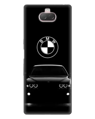 Чехол для Sony Xperia 10 с картинкой «BMW — взгляд из темноты»