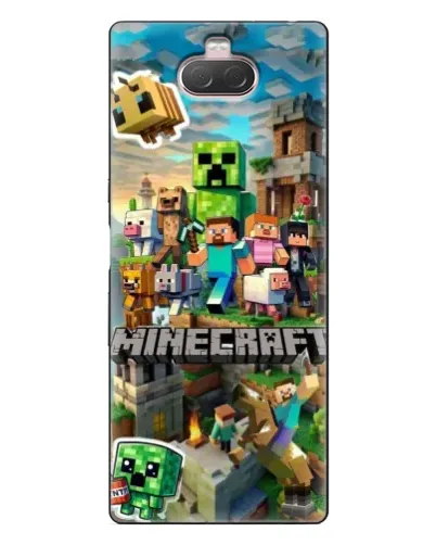 Чехол для Sony Xperia 10 с картинкой «Замок Minecraft» Чехол для Sony Xperia 10 с картинкой «Замок Minecraft»
