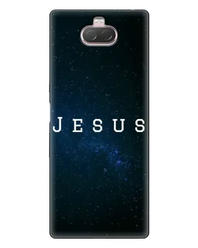 Чехол для Sony Xperia 10 с картинкой «Звездное небо Jesus» Чехол для Sony Xperia 10 с картинкой «Звездное небо Jesus»