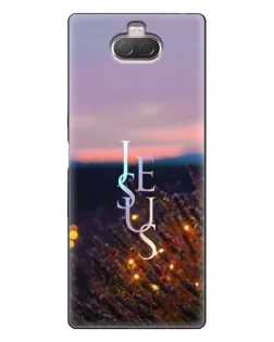 Чехол для Sony Xperia 10 с картинкой «Свет Божий ночью»