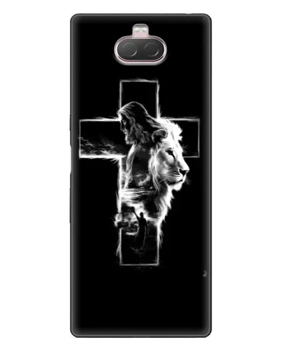 Чехол для Sony Xperia 10 с картинкой «Сияющий крест Jesus» Чехол для Sony Xperia 10 с картинкой «Сияющий крест Jesus»