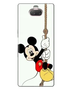 Чехол для Sony Xperia 10 с картинкой «Mickey на канате» Чехол для Sony Xperia 10 с картинкой «Mickey на канате»