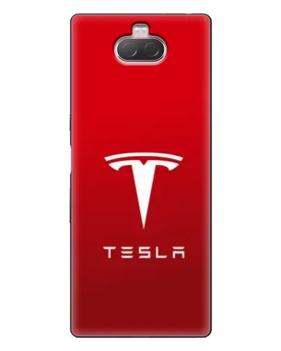 Чехол для Sony Xperia 10 с картинкой «Tesla Red Classic»