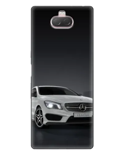 Чехол для Sony Xperia 10 с картинкой «Mercedes AMG GT Silver»