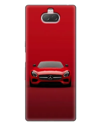 Чехол для Sony Xperia 10 с картинкой «Красный Mercedes AMG»