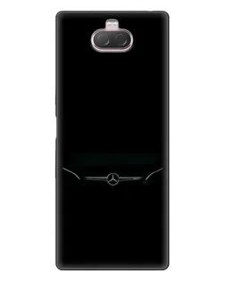 Чехол для Sony Xperia 10 с картинкой «Mercedes Stealth Look»
