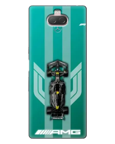 Чехол для Sony Xperia 10 с картинкой «Mercedes AMG Petronas»