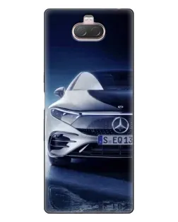 Чехол для Sony Xperia 10 с картинкой «Mercedes EQ — будущее»