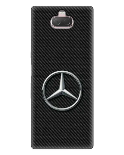 Чехол для Sony Xperia 10 с картинкой «Карбоновый Mercedes стиль» Чехол для Sony Xperia 10 с картинкой «Карбоновый Mercedes стиль»