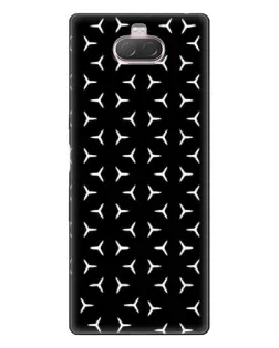 Чехол для Sony Xperia 10 с картинкой «Mercedes паттерн звезд» Чехол для Sony Xperia 10 с картинкой «Mercedes паттерн звезд»