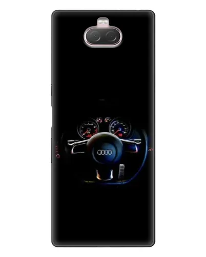 Чехол для Sony Xperia 10 с картинкой «Салон Audi — руль» Чехол для Sony Xperia 10 с картинкой «Салон Audi — руль»