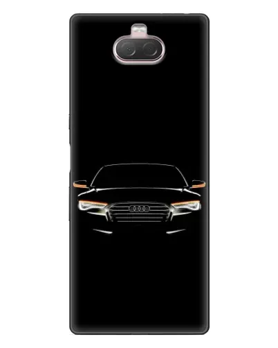 Чехол для Sony Xperia 10 с картинкой «Audi — ночной контур» Чехол для Sony Xperia 10 с картинкой «Audi — ночной контур»