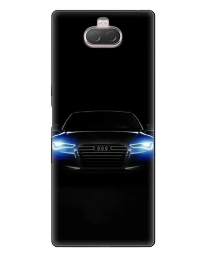 Чехол для Sony Xperia 10 с картинкой «Audi в неоне» Чехол для Sony Xperia 10 с картинкой «Audi в неоне»