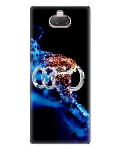 Чехол для Sony Xperia 10 с картинкой «Энергия лого Audi» Чехол для Sony Xperia 10 с картинкой «Энергия лого Audi»