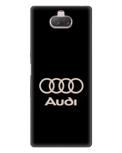 Чехол для Sony Xperia 10 с картинкой «Audi — золотой логотип» Чехол для Sony Xperia 10 с картинкой «Audi — золотой логотип»