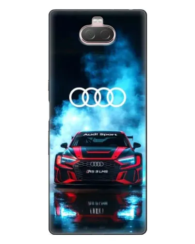 Чехол для Sony Xperia 10 с картинкой «Audi Sport — неон» Чехол для Sony Xperia 10 с картинкой «Audi Sport — неон»