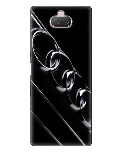 Чехол для Sony Xperia 10 с картинкой «Audi — абстрактные кольца» Чехол для Sony Xperia 10 с картинкой «Audi — абстрактные кольца»