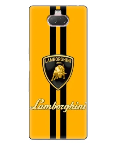 Чехол для Sony Xperia 10 с картинкой «Lamborghini Stripe желтый» Чехол для Sony Xperia 10 с картинкой «Lamborghini Stripe желтый»