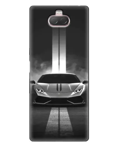 Чехол для Sony Xperia 10 с картинкой «Lamborghini симметрия дорог» Чехол для Sony Xperia 10 с картинкой «Lamborghini симметрия дорог»