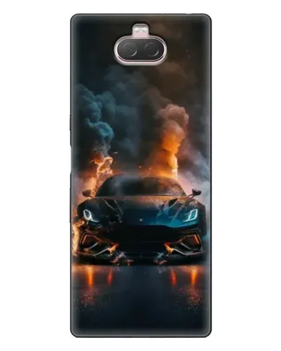 Чехол для Sony Xperia 10 с картинкой «Lamborghini дымная эстетика» Чехол для Sony Xperia 10 с картинкой «Lamborghini дымная эстетика»