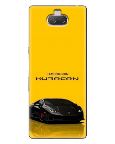 Чехол для Sony Xperia 10 с картинкой «Lamborghini Huracan черный» Чехол для Sony Xperia 10 с картинкой «Lamborghini Huracan черный»