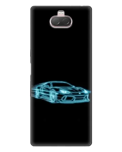 Чехол для Sony Xperia 10 с картинкой «Неоновый контур Lamborghini» Чехол для Sony Xperia 10 с картинкой «Неоновый контур Lamborghini»