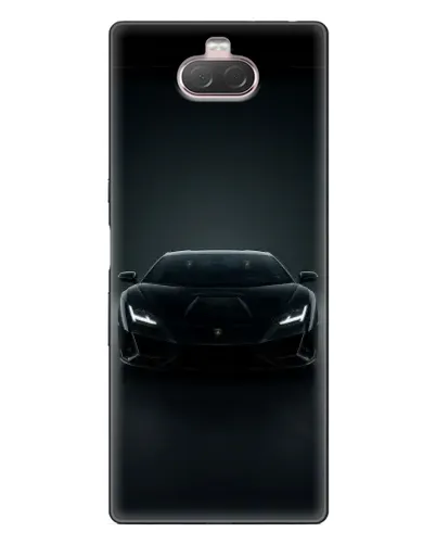 Чехол для Sony Xperia 10 с картинкой «Черный Lamborghini Aventador» Чехол для Sony Xperia 10 с картинкой «Черный Lamborghini Aventador»