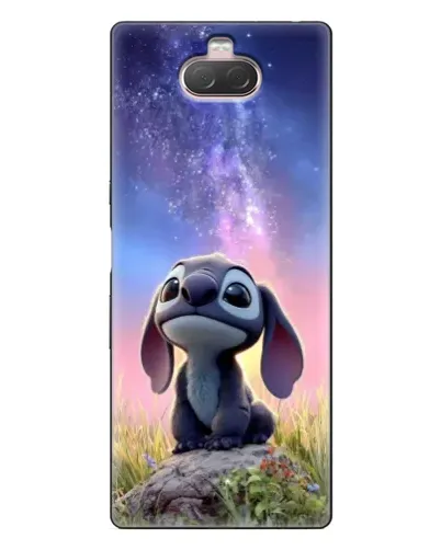 Чехол для Sony Xperia 10 с картинкой «Стич на рассвете»