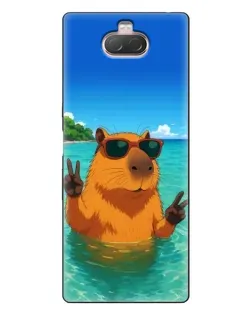 Чехол для Sony Xperia 10 с картинкой «Морская капибара» Чехол для Sony Xperia 10 с картинкой «Морская капибара»