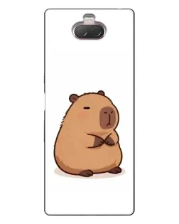 Чехол для Sony Xperia 10 с картинкой «Толстенькая капибара» Чехол для Sony Xperia 10 с картинкой «Толстенькая капибара»