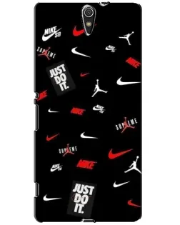 Чохол для Sony Xperia C5 Ultra (E5533, E5563, E5506, E5553) з картинкою «Nike Mix Pattern» Чохол для Sony Xperia C5 Ultra (E5533, E5563, E5506, E5553) з картинкою «Nike Mix Pattern»
