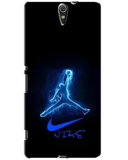Чохол для Sony Xperia C5 Ultra (E5533, E5563, E5506, E5553) з картинкою «Jordan Neon Blue» Чохол для Sony Xperia C5 Ultra (E5533, E5563, E5506, E5553) з картинкою «Jordan Neon Blue»