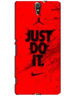 Чохол для Sony Xperia C5 Ultra (E5533, E5563, E5506, E5553) з картинкою «Nike Just Do It» Чохол для Sony Xperia C5 Ultra (E5533, E5563, E5506, E5553) з картинкою «Nike Just Do It»
