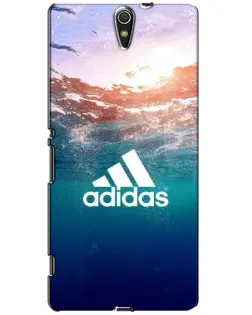 Чохол для Sony Xperia C5 Ultra (E5533, E5563, E5506, E5553) з картинкою «Океанська глибина адідас»