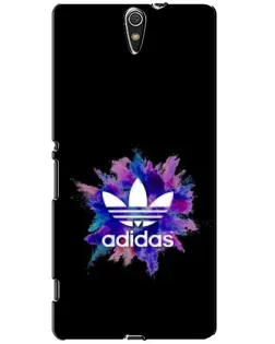 Чохол для Sony Xperia C5 Ultra (E5533, E5563, E5506, E5553) з картинкою «Вибух фарб Adidas»