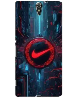Чохол для Sony Xperia C5 Ultra (E5533, E5563, E5506, E5553) з картинкою «Техногенний стиль Nike» Чохол для Sony Xperia C5 Ultra (E5533, E5563, E5506, E5553) з картинкою «Техногенний стиль Nike»