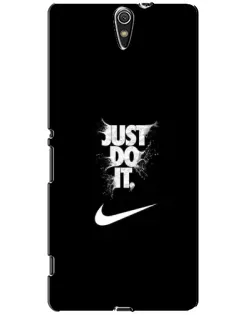 Чохол для Sony Xperia C5 Ultra (E5533, E5563, E5506, E5553) з картинкою «Текстовий принт Nike» Чохол для Sony Xperia C5 Ultra (E5533, E5563, E5506, E5553) з картинкою «Текстовий принт Nike»