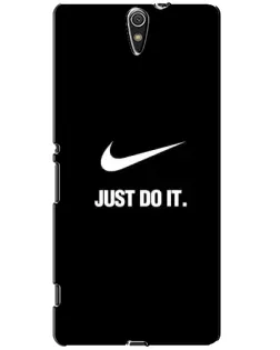 Чохол для Sony Xperia C5 Ultra (E5533, E5563, E5506, E5553) з картинкою «Класичний принт Nike» Чохол для Sony Xperia C5 Ultra (E5533, E5563, E5506, E5553) з картинкою «Класичний принт Nike»