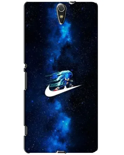 Чехол для Sony Xperia C5 Ultra (E5533, E5563, E5506, E5553) с картинкой «Звездный путь Nike» Чехол для Sony Xperia C5 Ultra (E5533, E5563, E5506, E5553) с картинкой «Звездный путь Nike»