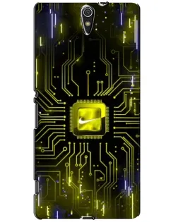 Чохол для Sony Xperia C5 Ultra (E5533, E5563, E5506, E5553) з картинкою «Nike — золота іскра» Чохол для Sony Xperia C5 Ultra (E5533, E5563, E5506, E5553) з картинкою «Nike — золота іскра»