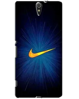 Чохол для Sony Xperia C5 Ultra (E5533, E5563, E5506, E5553) з картинкою «Синій пульс Nike» Чохол для Sony Xperia C5 Ultra (E5533, E5563, E5506, E5553) з картинкою «Синій пульс Nike»