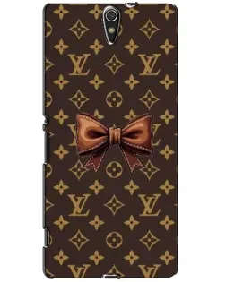 Чехол для Sony Xperia C5 Ultra (E5533, E5563, E5506, E5553) с картинкой «LV с бантом» Чехол для Sony Xperia C5 Ultra (E5533, E5563, E5506, E5553) с картинкой «LV с бантом»
