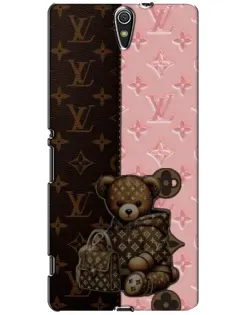 Чехол для Sony Xperia C5 Ultra (E5533, E5563, E5506, E5553) с картинкой «Мишка в стиле LV» Чехол для Sony Xperia C5 Ultra (E5533, E5563, E5506, E5553) с картинкой «Мишка в стиле LV»