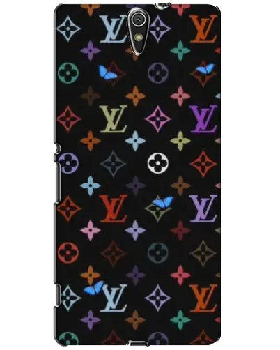 Чохол для Sony Xperia C5 Ultra (E5533, E5563, E5506, E5553) з картинкою «Кольорова монограма LV» Чохол для Sony Xperia C5 Ultra (E5533, E5563, E5506, E5553) з картинкою «Кольорова монограма LV»